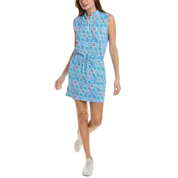 IBKUL Drawstring Shift Dress - Picture 1 of 3